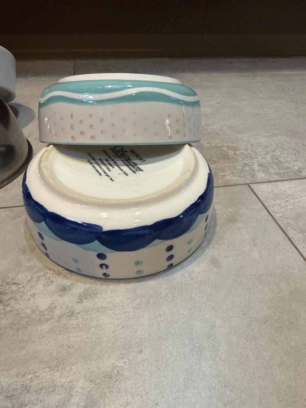 Set of 4 cat bowls - Picture 4 of 4